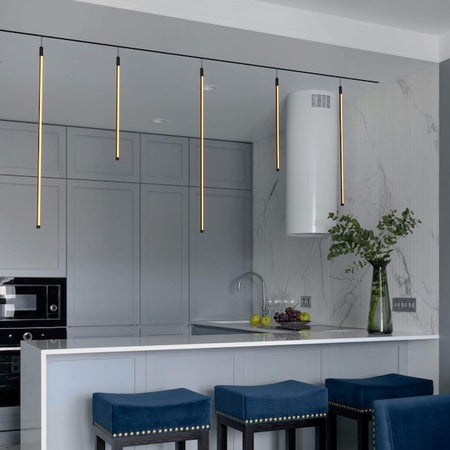 LED visilica za magnetnu tračnicu – slikana u kuhinji – Lustre rasvjeta
