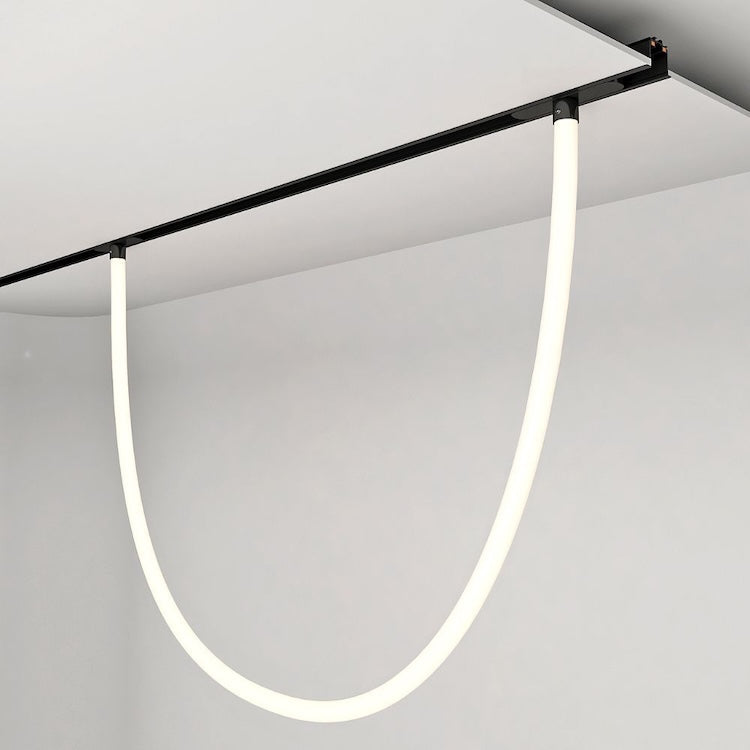 magnetna tračna rasvjeta za šinu u obliku cijevi topla boja svjetla