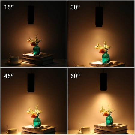 magnetna viseća lampa za šinu crne boje, snage 8w - prikaz u interijeru