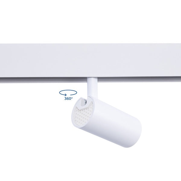 magnetni šinski reflektor za šinsku rasvjetu bijele boje 360 stupnjeva