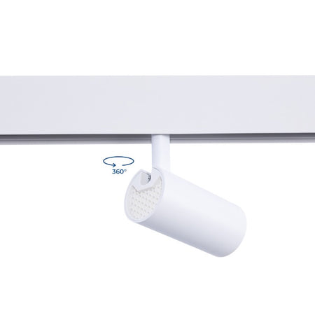 magnetni šinski reflektor za šinsku rasvjetu bijele boje 360 stupnjeva