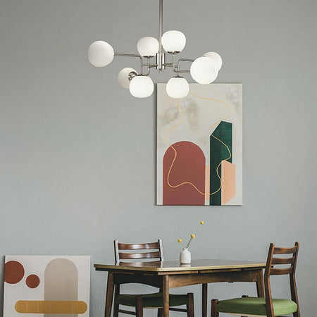 maytoni erich - viseća lampa u dnevnom boravku