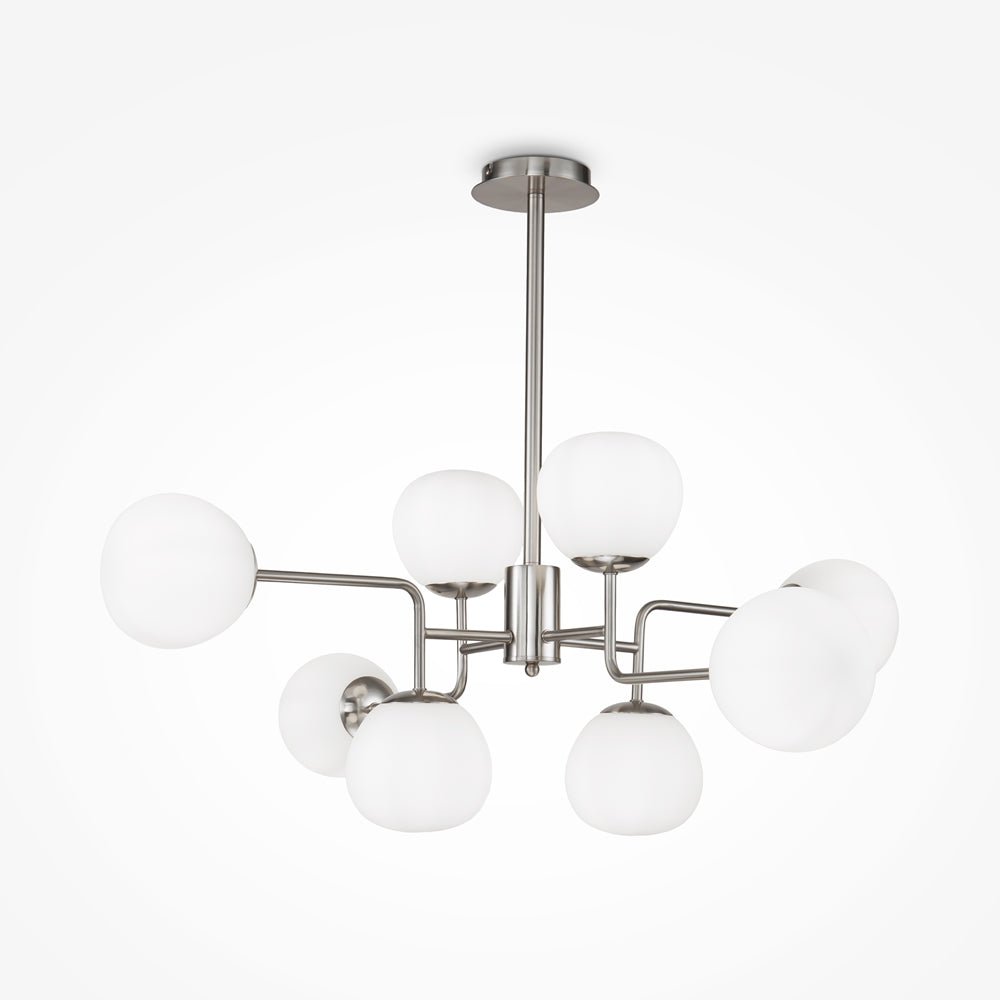 maytoni erich - viseća lampa sreberne boje
