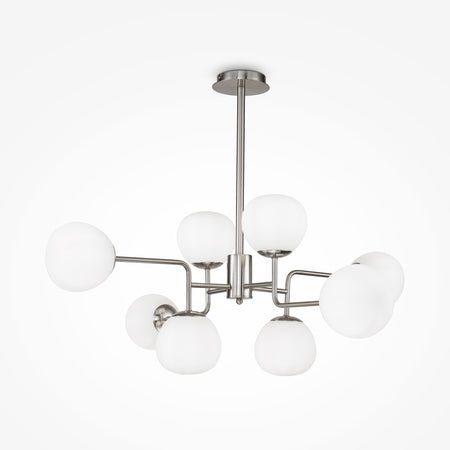 maytoni erich - viseća lampa sreberne boje