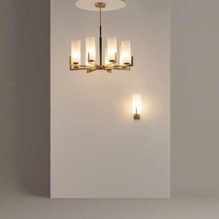 maytoni fortano visilica zlatne boje sa bijelim sjenilima - lustre hrvatska