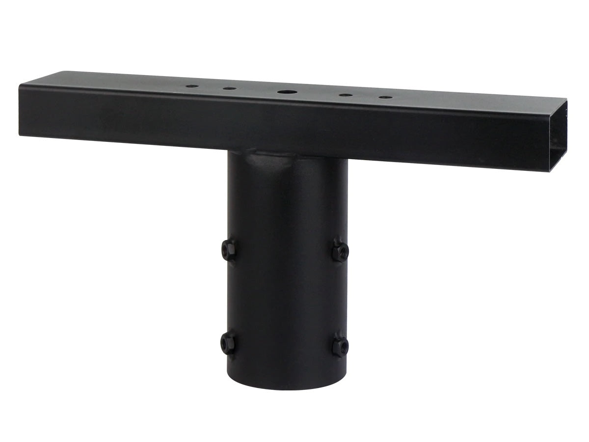 nosač za reflektore za rasvjetne stupove crne boje