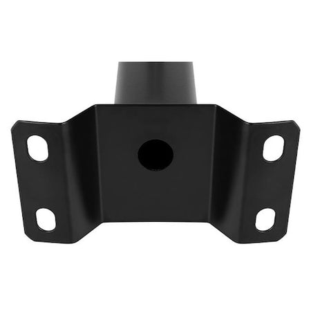 nosač za solarne lampe i ulične lampe crne boje - slikan stražnji dio