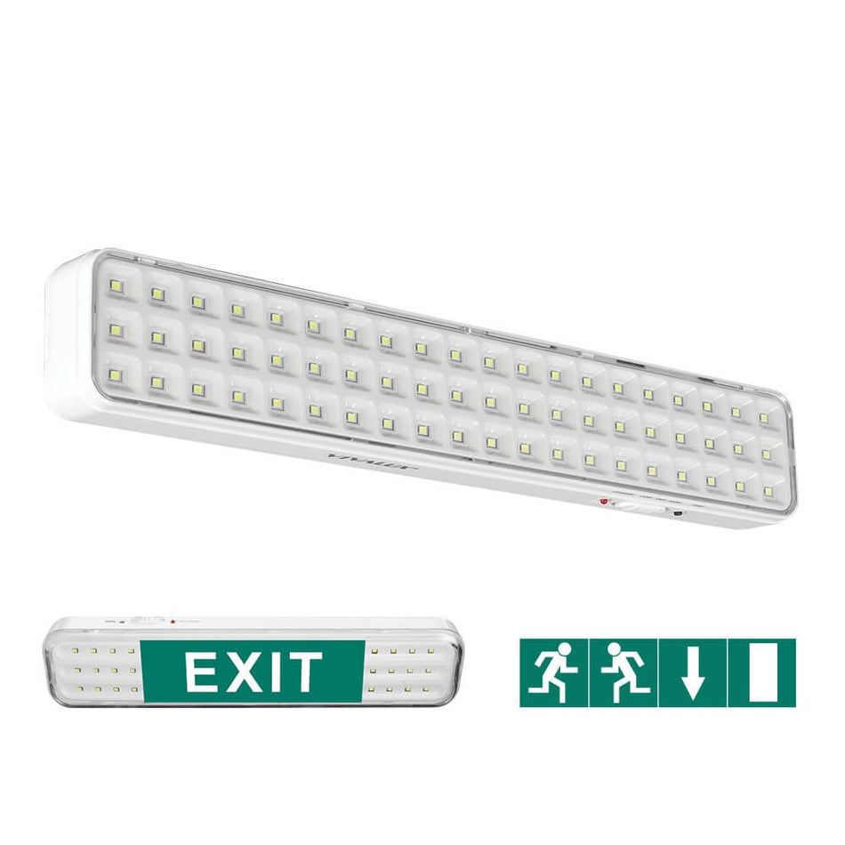 panik lampa sa zelim natipsom exit i pokazatiljema smijera za evakuaciju