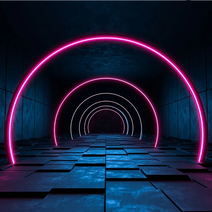 rgb led neon flex rasvjeta svjelti na vanjskoj površini