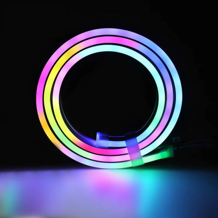 rgb led neon felx rasvjeta svjetli u raznim bojama