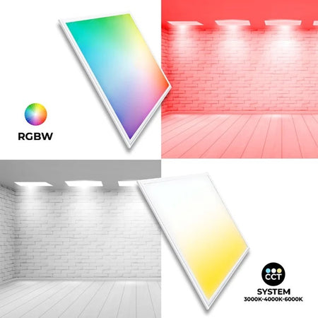 rgb led panel 60x60 - rgbw funkcija
