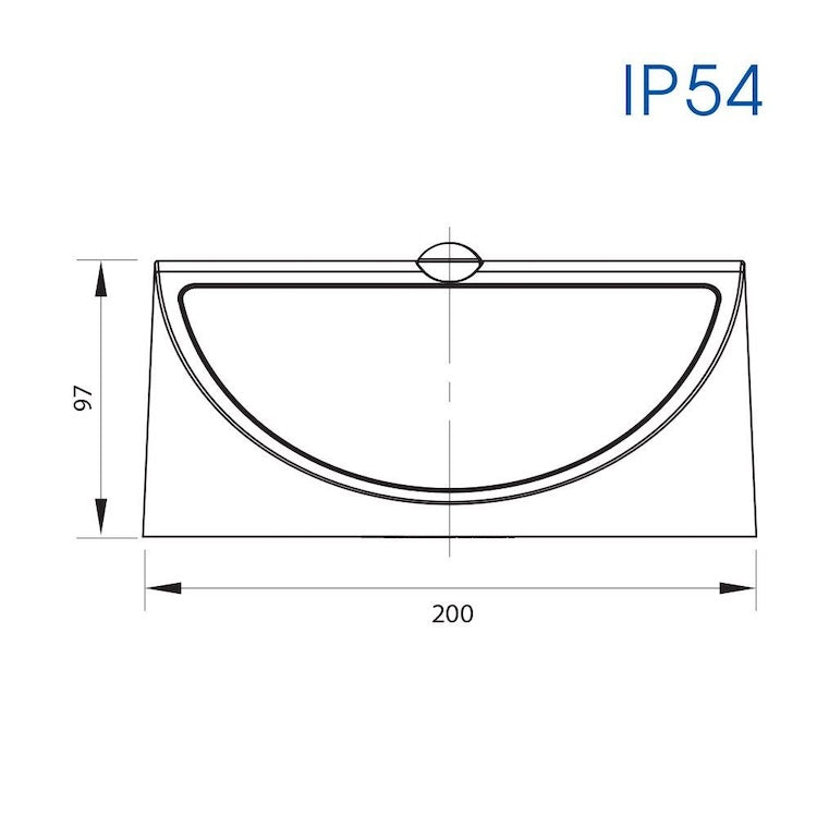 solarne lampe za ogradu - dimenzije