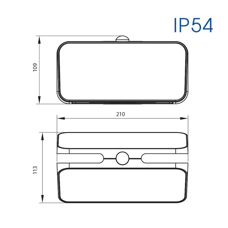 solarne zidne lampe - dimenzije