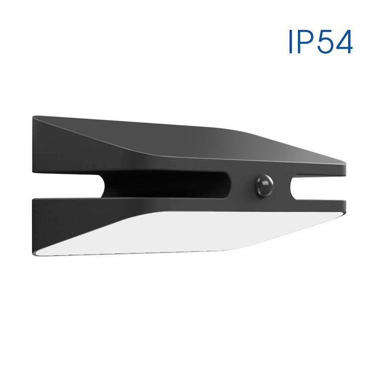 solarne lampe zidne - IP54, 4000K - crna - Lustre