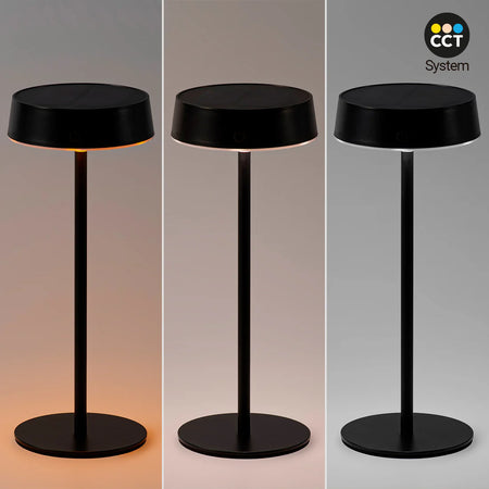 punjive stolne lampe na baterije prikaz cct boje svjetla