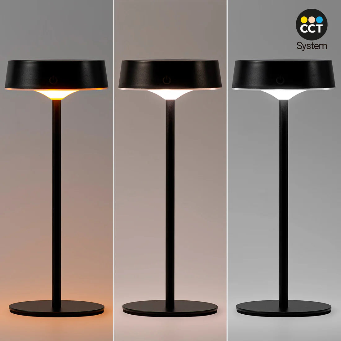 punjive stolne lampe na baterije 3cct