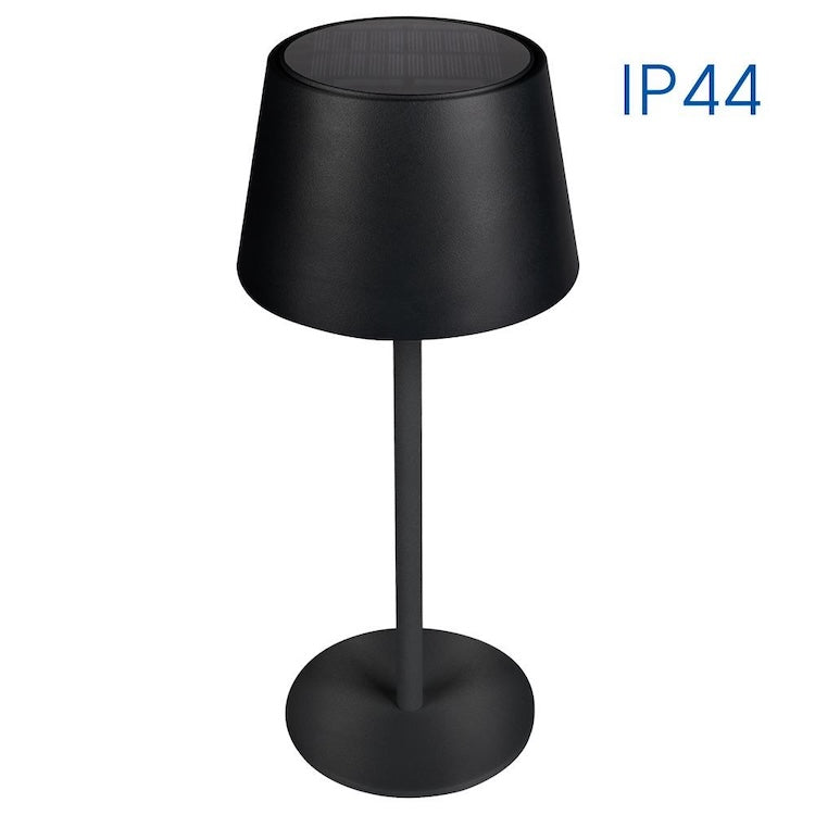 stolne lampe solarna crne boje i zaštita ip44