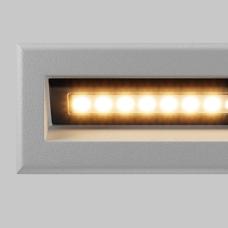 ugradbene zidna lampe maytono bosca za vanjsku upotrebu - bijele boje - slikano izbliza