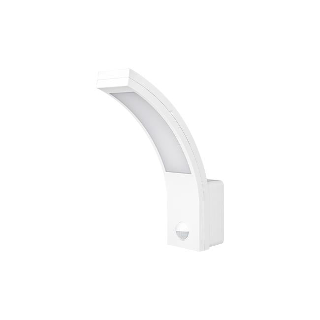 vanjska zidna rasvjeta sa senzorom pokreta - bijele boje - lustre