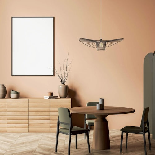 viseća LED lampa crna – moderna rasvjeta za dnevni i blagavaonu