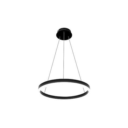 viseće lampe okrugle u crnoj boji