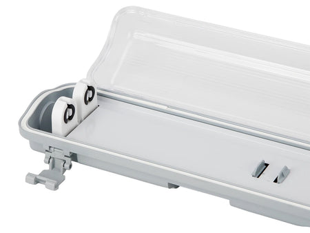 vodotjesna lampa 150 cm za dvije led cijevi 2x150 sa zaštitom ip65 - slika unutrašnjosti led lampe