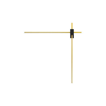 zidne lampe dekorativne zlatno crne boje