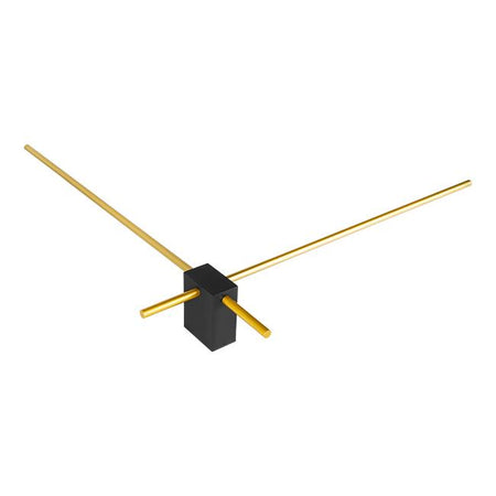 zidna lampa štapna dekorativna zlatne boje