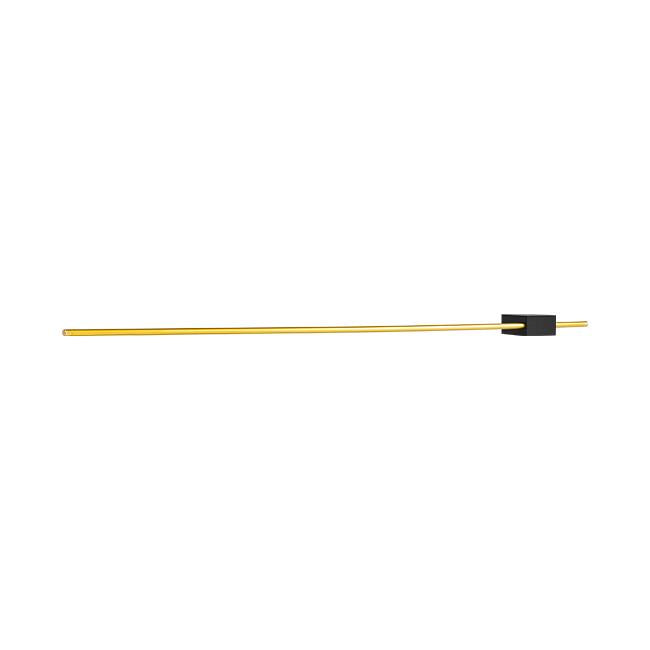 zidne lampe zlatne boje koje izgledaju kao štap dužine 120cm slikane vodoravno