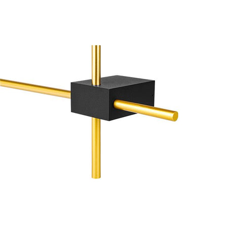 zidne lampe crno zlatne boje dekorativne