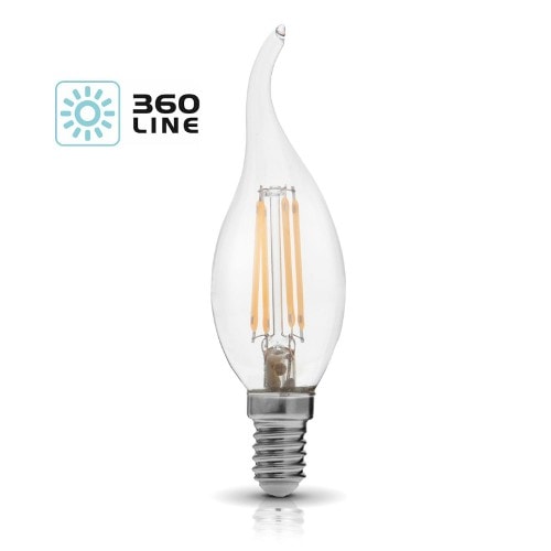 LED žarulja filament E14 4W